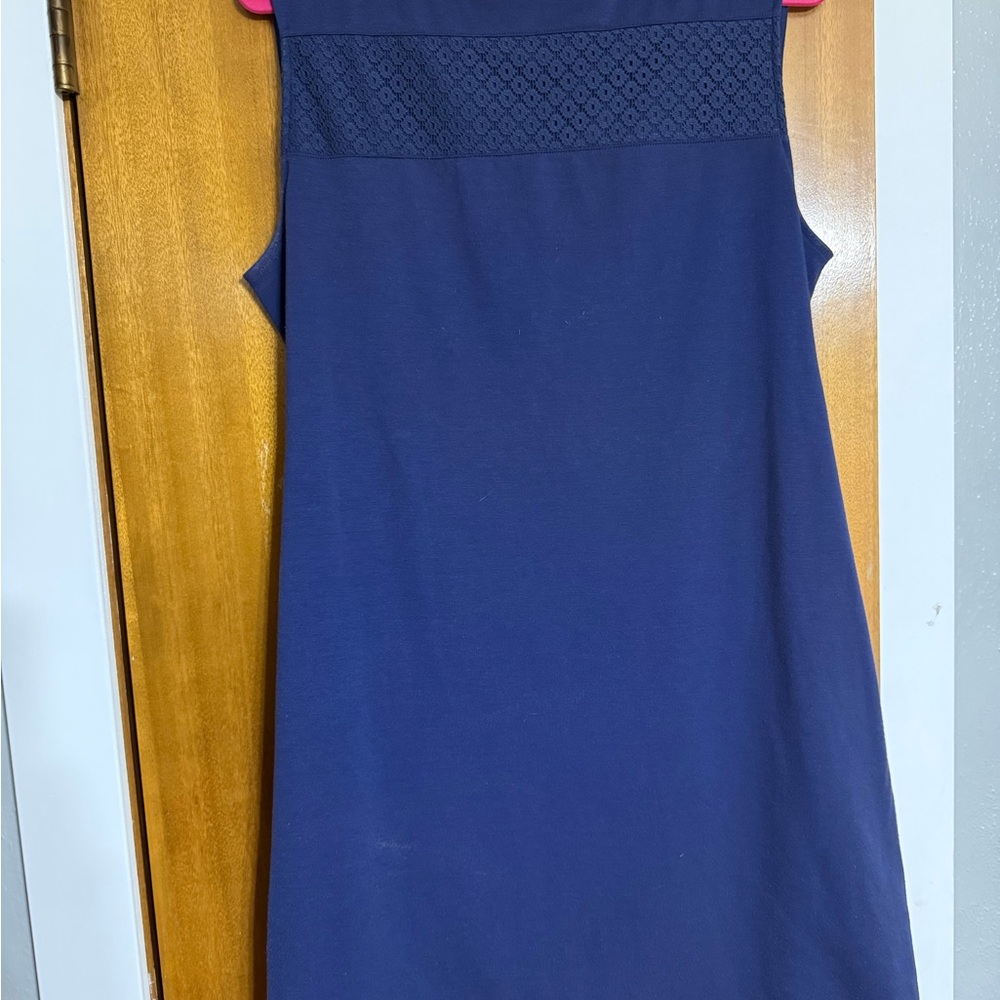 Faded Glory Navy Textured Top